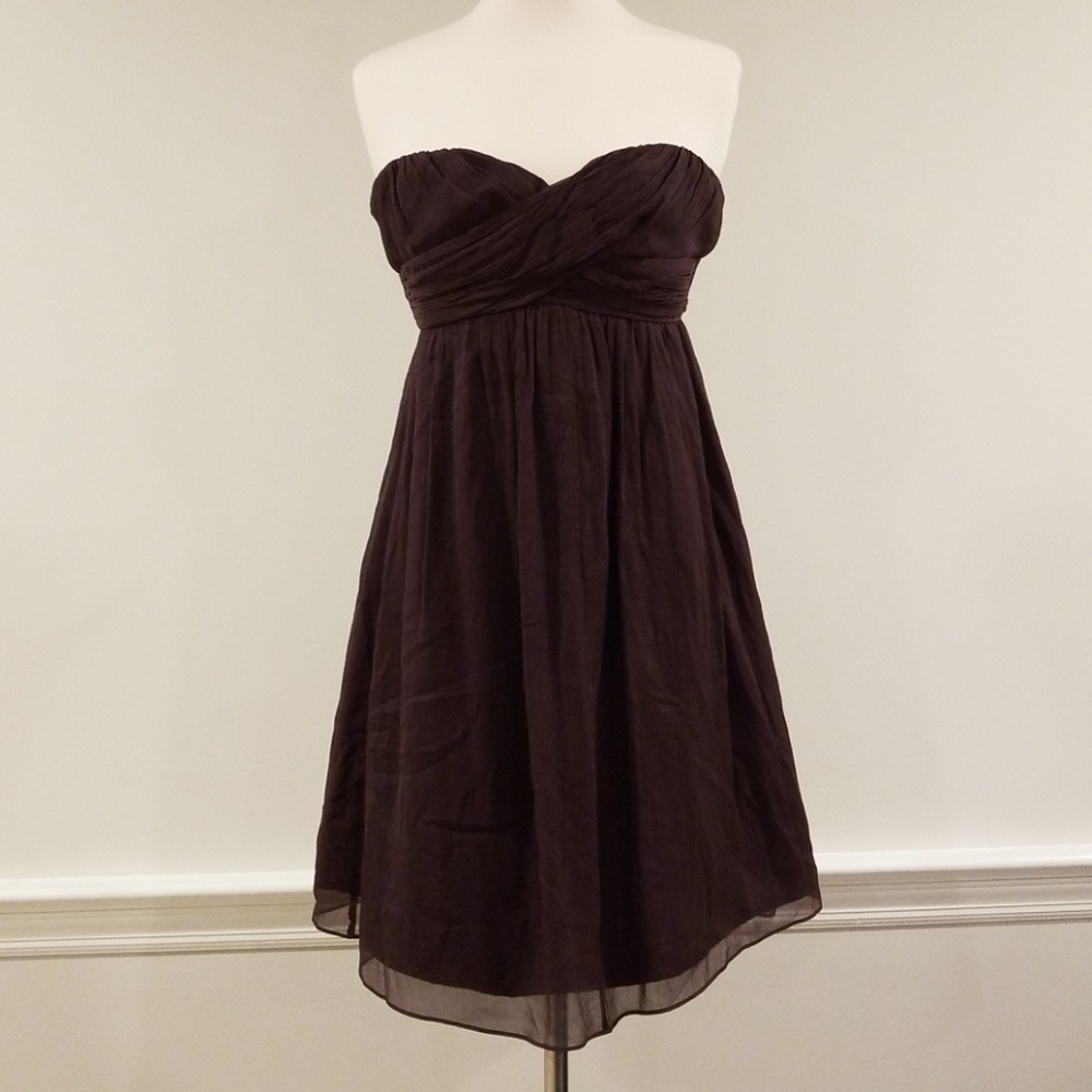 J Crew Strapless Sweetheart Dress